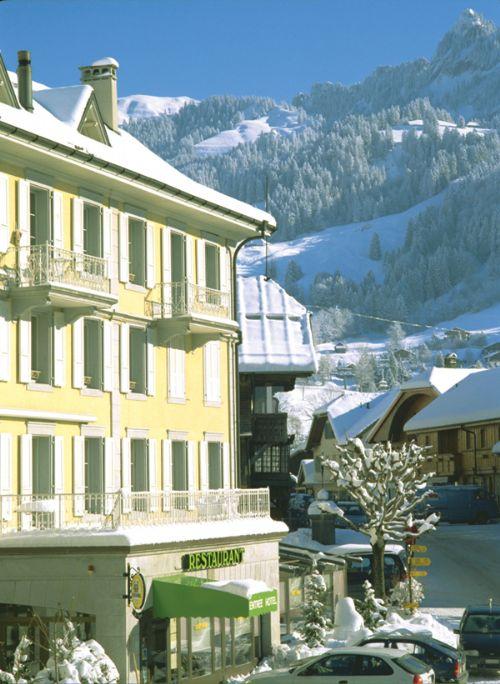 Residence Le Sapin & Bains De La Gruyere Charmey Eksteriør billede